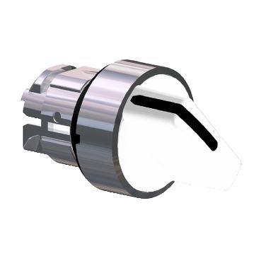 Schneider Electric ZB4BD201 ZB4BD201 (Ø) 22 mm Chroom, Wit 1 stuk(s)