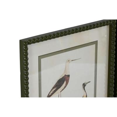 Schilderij Home ESPRIT Vogels Cottage 40 x 2,5 x 54 cm (6 Stuks)