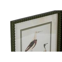 Schilderij Home ESPRIT Vogels Cottage 40 x 2,5 x 54 cm (6 Stuks) - thumbnail