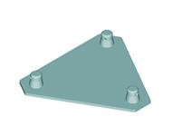 Alutruss 60301684 DQ3-BPM Bodemplaat 1 stuk(s) - thumbnail