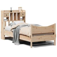 Bedframe zonder matras massief grenenhout 90x200 cm - thumbnail