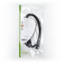 USB 2.0-Kabel | A Male - Mini 5-Pins Male | 1,0 m | Zwart - thumbnail