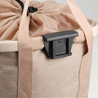 RIXEN & KAUL shoppertas "bikebasket" fr.basket r&k bikebasket twist coffee - thumbnail