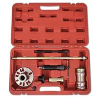 VidaXL Hydraulische wielnaaftrekker met hamer set 10 ton - thumbnail