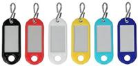 Metaltex sleutelkaartjes 6 stuks - thumbnail