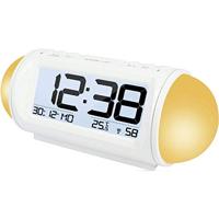 Techno Line WT 499 Zendergestuurd Wekker Wit Alarmtijden 2 - thumbnail