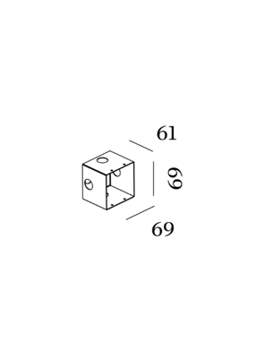 Bert Frank - Colt Flush Wandlamp