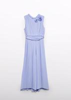 Abel & Lula Zomer jumpsuit geplooid meisjes - lilac paars - thumbnail