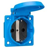 Abl Machinecontactdoos 2p+r/a blauw ip54 50x50mm - thumbnail