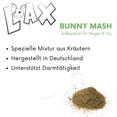 LAX weideproducten knaagdieren mash 100 g I voedingssupplement voor knaagdieren I opbouwpap voor de darmgezondheid I eetlustopwekkers I met verschillende kruiden en ruwe vezels I pap voor het