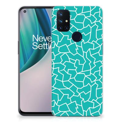 OnePlus Nord N10 5G | Hoesje maken | Cracks Blue