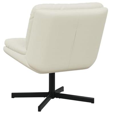 Draaibare Relaxstoel met kussen Anders Crme 63 x 75 x 76 cm Fluweel - thumbnail
