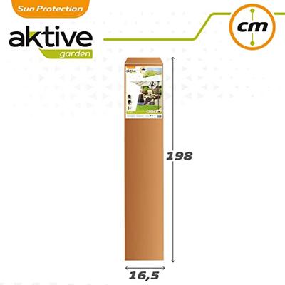 Parasol Aktive 270 x 261 x 270 cm Staal Aluminium Crème