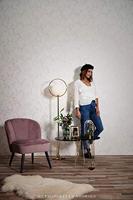 Livingwalls Metropolitan Stories paars behang | 368961 - thumbnail