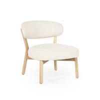 Eleonora Mikky fauteuil naturel Moon Beige - thumbnail