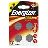 Energizer knoopcellen lithium CR2016, blister van 4 stuks - thumbnail