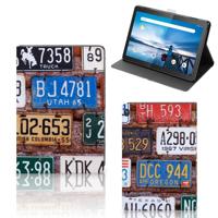 Lenovo Tablet M10 Tablet Hoesje met foto Kentekenplaten - thumbnail