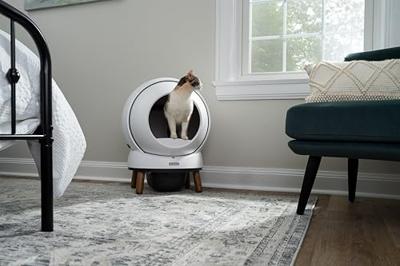 Zelfreinigende kattenbak - PETSAFE - SMART SPIN - Connected - Wit