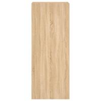 Tv-wandmeubel 40,5x30x102 cm bewerkt hout sonoma eikenkleurig - thumbnail