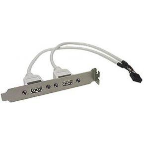 Deltaco USB-1 Intern USB 2.0 interfacekaart/-adapter