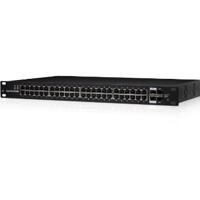 EdgeSwitch 48 Lite - Switch - Beheerd - 48 x 10/100/1000 + 2 x SFP + 2 x SFP+ - rack-uitvoering - zwart - thumbnail