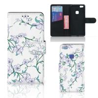 Huawei P10 Lite Uniek Hoesje Blossom White - thumbnail