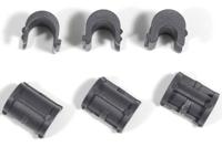 Ortlieb Reserveonderdeel Set bussen QL2.1 haken - Zwart - thumbnail