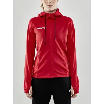 Craft 1910158 Evolve Hood Jacket Wmn - Bright Red - S Craft 1910158 Evolve Hood Jacket Wmn - Bright Red - S