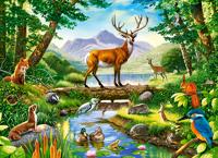 Woodland Harmony Puzzel 300 Stukjes - thumbnail