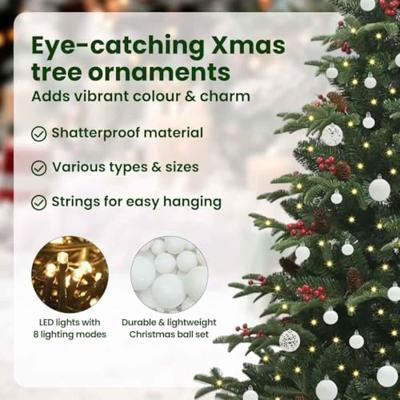 VidaXL Kunstkerstboom groen 210 cm pvc en metaal en plastic