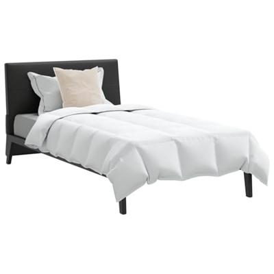 Dekbed Set met kussen 2 pcs Wit 155 x 200 cm Dons