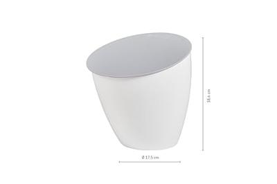 Mepal afvalbakje calypso nordic black - thumbnail