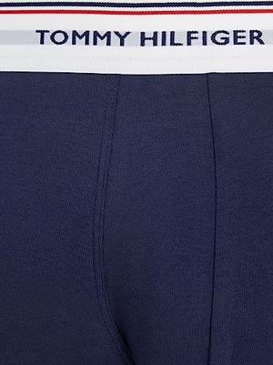 Tommy Hilfiger 3-Pack Heren Boxershorts - Premium Essential - Elastisch katoenen heren onderbroeken - M - Blauw - Onderbroek heren heren heren heren