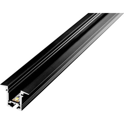 Barthelme 62399501_9005 LED-profiel Aluminium (l x b x h) 1000 x 35 x 25 mm Carton 1 stuk(s)