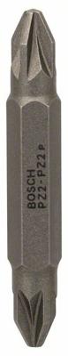 Bosch Accessoires Dubbelbitset PZ2/PZ2 | 45 mm | 1st - 2607001742 Bosch Accessoires Dubbelbitset PZ2/PZ2 | 45 mm | 1st - 2607001742