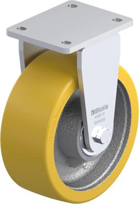 Blickle BO-GTH 202K Bokwiel Wieldiameter: 200 mm Draagvermogen (max.): 1250 kg 1 stuk(s)