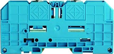 Weidmüller 1028480000 Doorgangsserieklem Boutaansluiting Blauw 10 stuk(s)