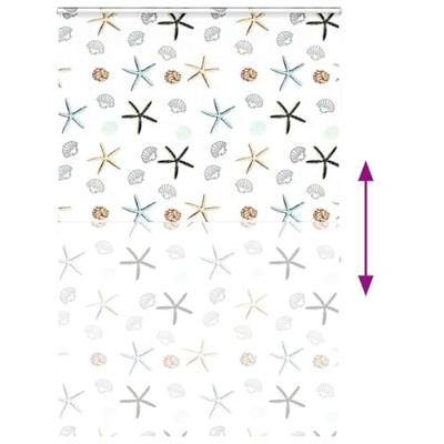 Doucherolgordijn met cassette 150x240 cm stofbreedte 146 cm