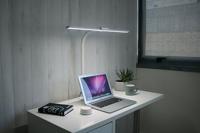 Bureaulamp unilux strata base led wit - thumbnail