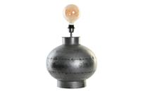 Bureaulamp DKD Home Decor Zilverkleurig 220 V Blik 50 W 36 x 36 x 43 cm - thumbnail