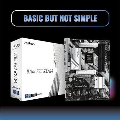 Moederbord Intel Asrock B760 PRO RS/D4 - thumbnail