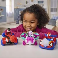 Spidey's Spider-Boat met een figuurtje van 7,5 cm en accessoires, speelgoed voor kinderen vanaf 3 jaar, Spidey en zijn buitengewone vrienden - thumbnail