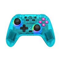 GameSir Nova HD Rumble NS Controller (Blauwgroen, PC, Steam, Android, iOS, Switch, Bluetooth / 2.4 GHz / USB) - thumbnail
