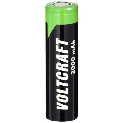 VOLTCRAFT VC-Li 3,7-2000 Speciale oplaadbare batterij 18650 Flat-top Li-ion 3.7 V 2000 mAh 1 stuk(s)