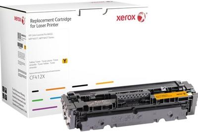 Xerox Gele toner cartridge. Gelijk aan HP CF412X. Compatibel met HP Color LaserJet Pro MFP M477, LaserJet Pro MFP M377, Pro M452