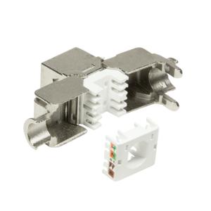 LogiLink NK4003 RJ-45 Zilver keystone RJ45 Cat6a