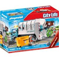 PLAYMOBIL vuilniswagen met knipperlicht 70885 - thumbnail