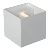Lucide AXI - Wandspot / Wandlamp Badkamer - LED - 2x7W 2700K - IP54 - Verstelbare stralingshoek - Wit - thumbnail
