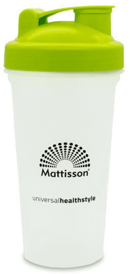 Mattisson Shake Beker Limegreen 600 Ml Bpa Vrij (1st)