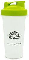 Mattisson Shake Beker Limegreen 600 Ml Bpa Vrij (1st) - thumbnail